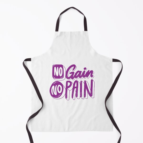 Item preview, No gain no pain, no pain no gain, gym, fitness, workout, motivation, muscle, gain, no pain, designed and sold by Celebrationist.