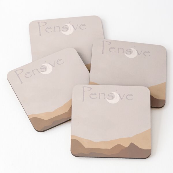 Item preview, Pensive Abstract warm Deser, inspirational meanings designed and sold by Targeted Inspire.