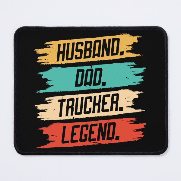 Item preview, Husband Dad Trucker Legend designed and sold by zenpatterns.
