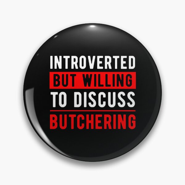 Item preview, Butcher Butchery Fun Quote designed and sold by NestaReign.