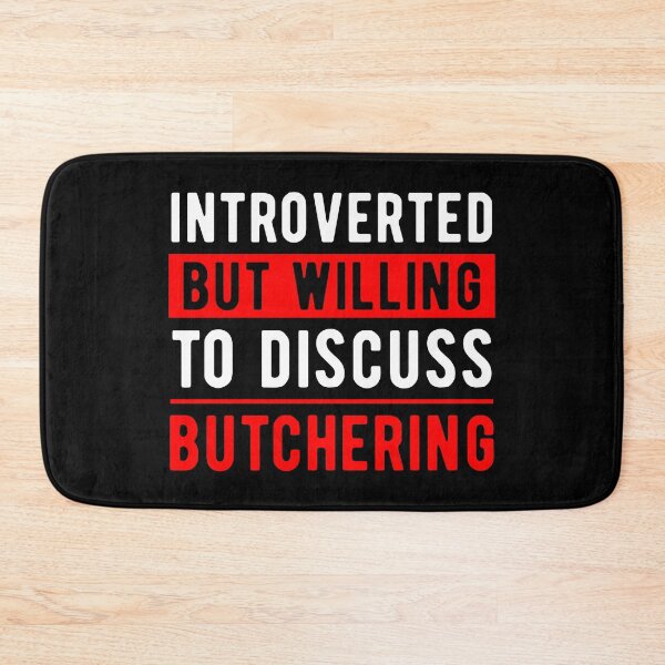 Item preview, Butcher Butchery Fun Quote designed and sold by NestaReign.