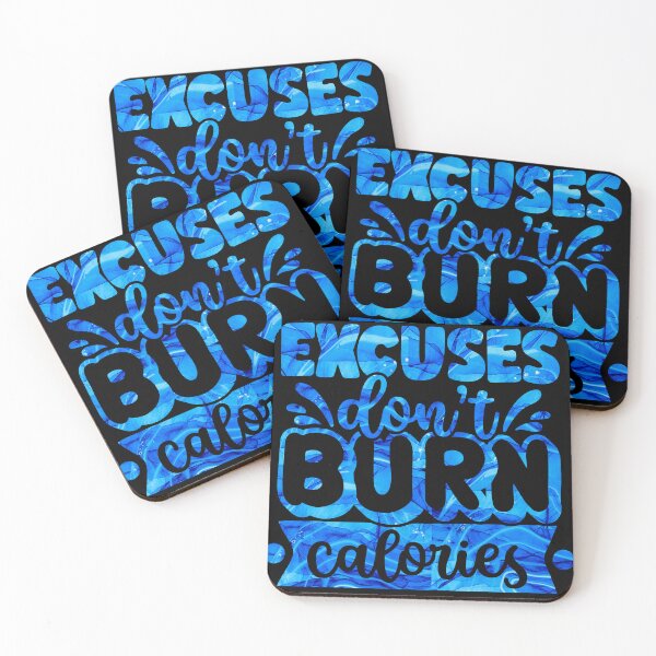 Item preview, Excuse don't burn calories  designed and sold by Souushop.