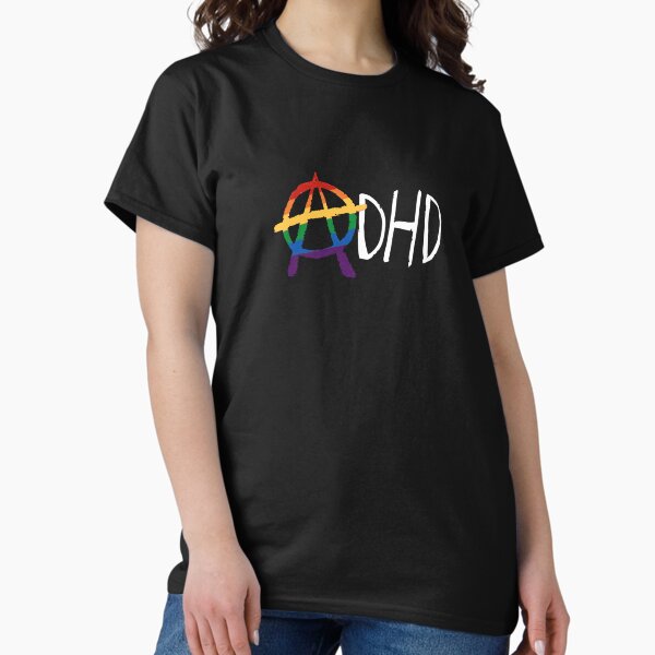 Rainbow New ADHD Punk Classic T-Shirt