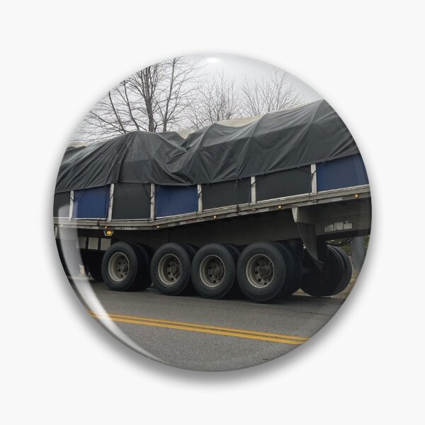 Item preview, Tractor trailer with bent trailer from being overloaded  designed and sold by Realpaulstewart.