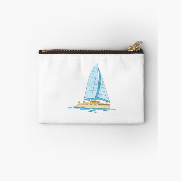 Item preview, Blue and Yellow Sailboat on the Water designed and sold by Aleksandra  D.