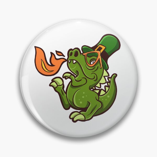 Item preview, funny lucky dinosaur t rex st. patrick day  designed and sold by StairheadStore.