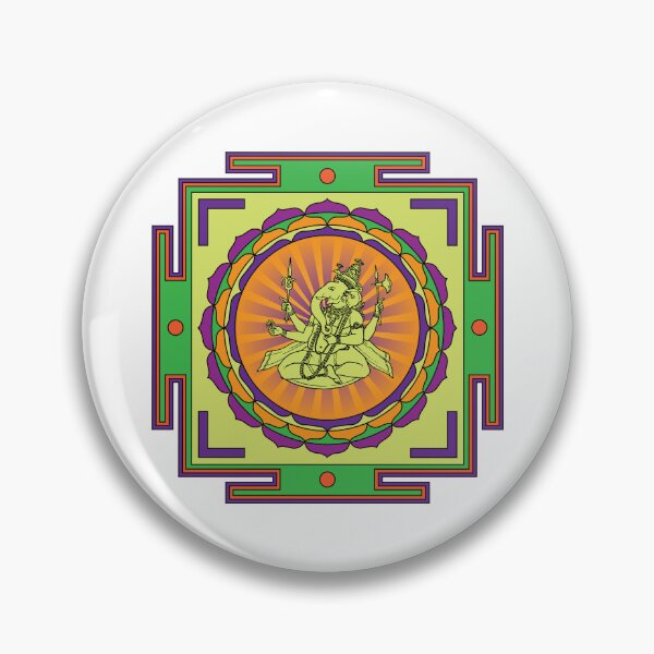 Item preview, Ganesha Mandala designed and sold by GalacticMantra.