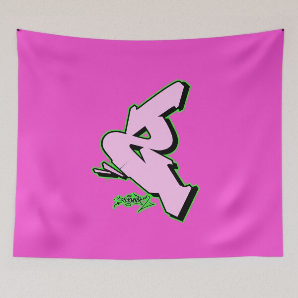 Item preview, PINK LETTER Z BY ESONE URBAN GRAFFITI STREET STYLE  designed and sold by GraffitiBomberZ.