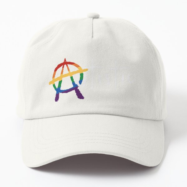 LGBTQ and Autistic Punk, White Lettering Dad Hat