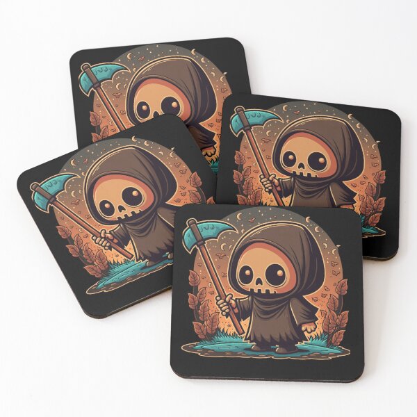 Item preview, Grimly Adorable: The Cutest Reaper Around! designed and sold by Johnsdesigns1.
