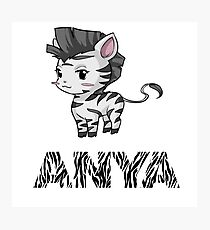 Zebra Anya Photographic Print