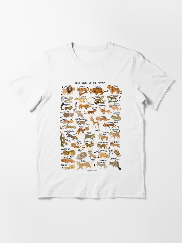 Wild Cats of Sale the Redbubble | for T-Shirt Essential by World\