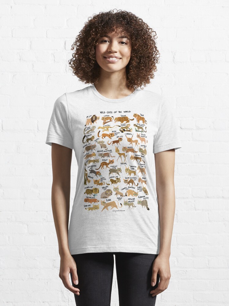 Wellcoda Tiger Animal Wild Cat Mens T-shirt, Noble Graphic Design Printed  Tee