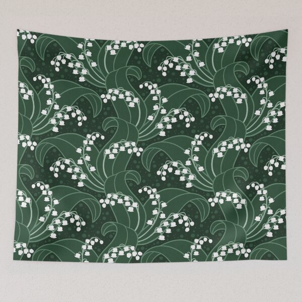 Item preview, Lily of the Valley pattern designed and sold by NewBranchStudio.