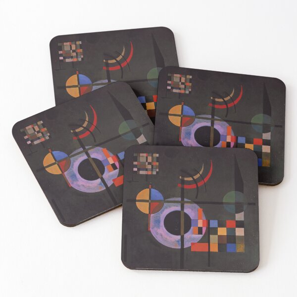 Item preview, Wassily Kandisky Counter Weights (Gegengewichte) - abstract art designed and sold by NewNomads.