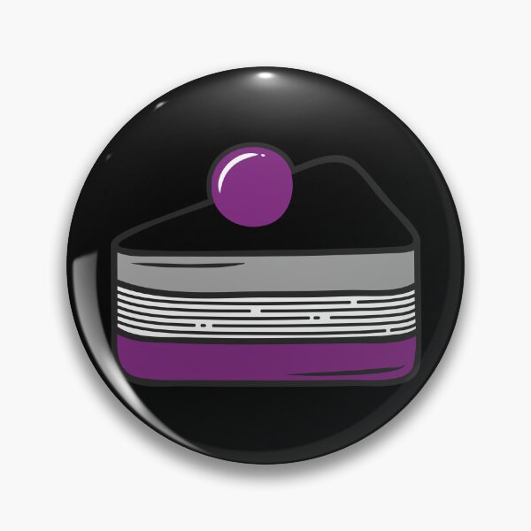 Item preview, Asexual Cake Proud Asexuality Ace Pride Flag Subtle Queer designed and sold by Queer Pride Shop.