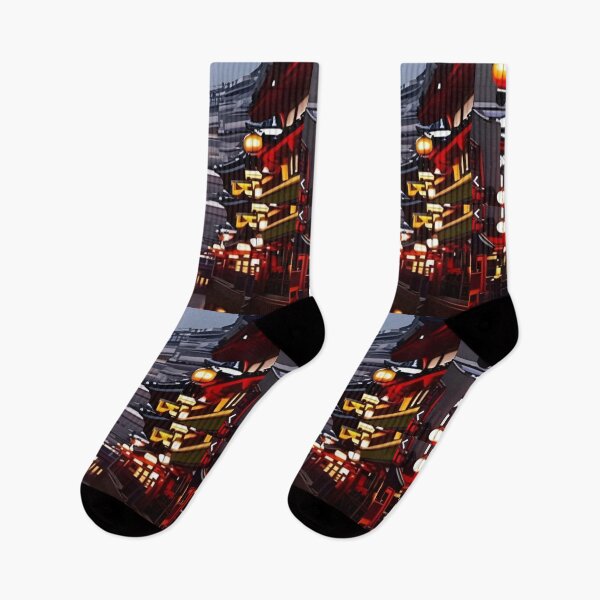 Item preview, Beautiful China town in the night lights. designed and sold by Tiannalaw.