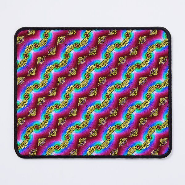 Item preview, Rainbow Wave Gold Thread Pattern. designed and sold by DEKA777.