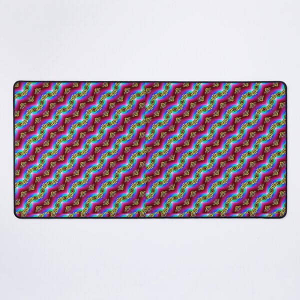Item preview, Rainbow Wave Gold Thread Pattern. designed and sold by DEKA777.