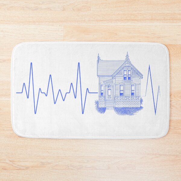 Item preview, Old House Lovers Heartbeat Unisex Jersey Short Sleeve Tee designed and sold by old-house-love.