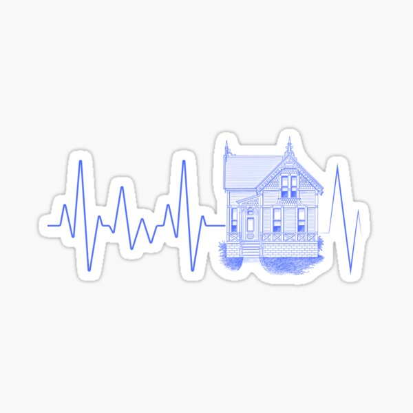 Item preview, Old House Lovers Heartbeat Unisex Jersey Short Sleeve Tee designed and sold by old-house-love.