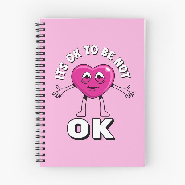 Item preview, Its ok to be not ok t-shirt design designed and sold by teedesigndaily.