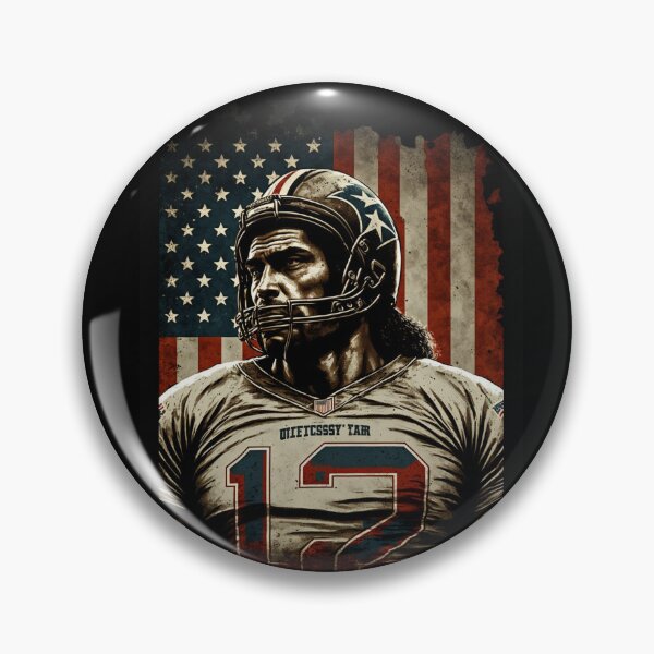 Item preview, American Football Player Usa Flag designed and sold by druckfun.