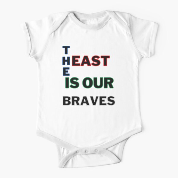 The east is our braves Kids T-Shirt for Sale by Hannajal11