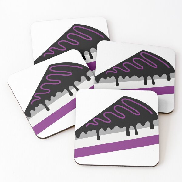 Item preview, Asexual Cake Proud Asexuality Ace Pride Flag Subtle Queer designed and sold by Queer Pride Shop.
