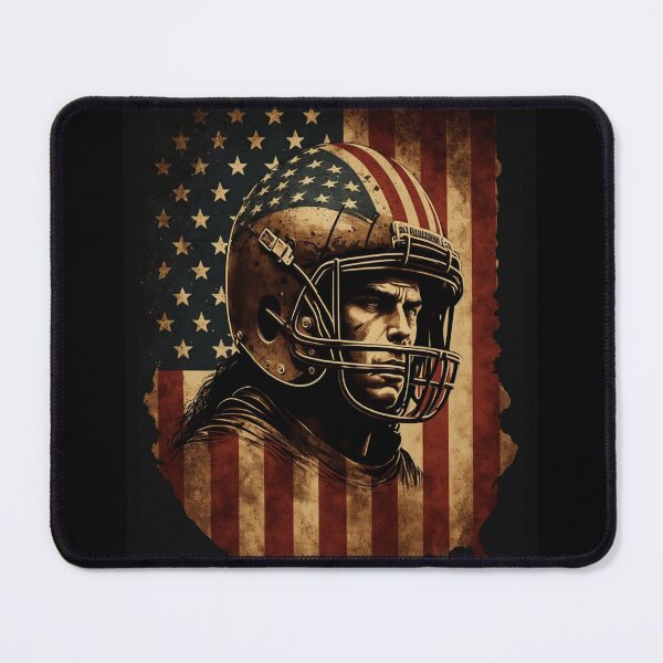 Item preview, American Football Player Usa Flag designed and sold by druckfun.
