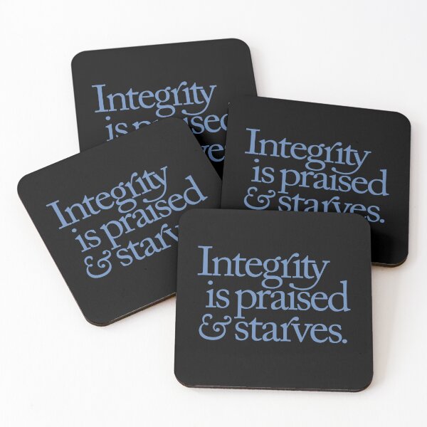 Item preview, Integrity is praised and starves. v.1 designed and sold by x1brett.