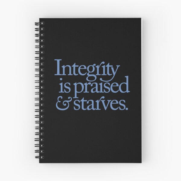Item preview, Integrity is praised and starves. v.1 designed and sold by x1brett.