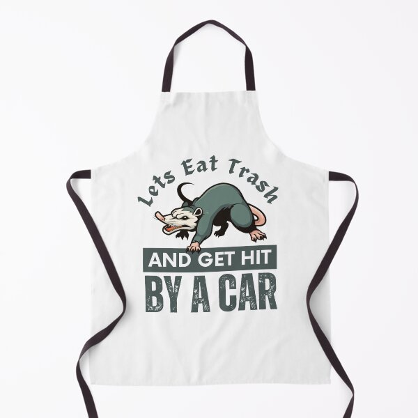 Item preview, Let's Eat Trash Get Hit By A Car, Funny Opossum designed and sold by medben.