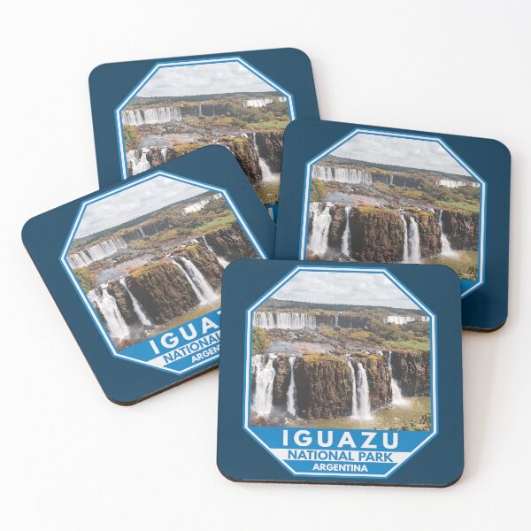 Item preview, Iguazu National Park Argentina Emblem designed and sold by KrisSidDesigns.