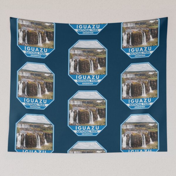 Item preview, Iguazu National Park Argentina Emblem designed and sold by KrisSidDesigns.