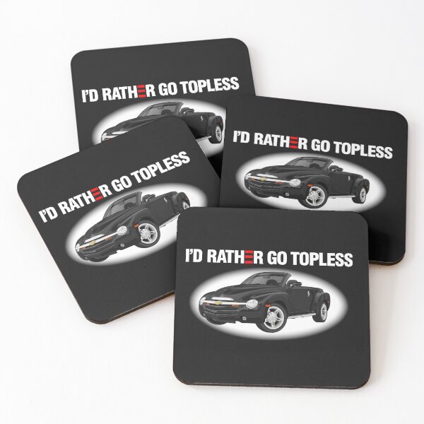Item preview, 'I'd Rather Go Topless' for Dark Shirts designed and sold by Godby Studios, Inc..