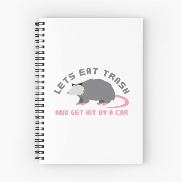 Item preview, Let's Eat Trash Get Hit By A Car, Funny Possum designed and sold by medben.