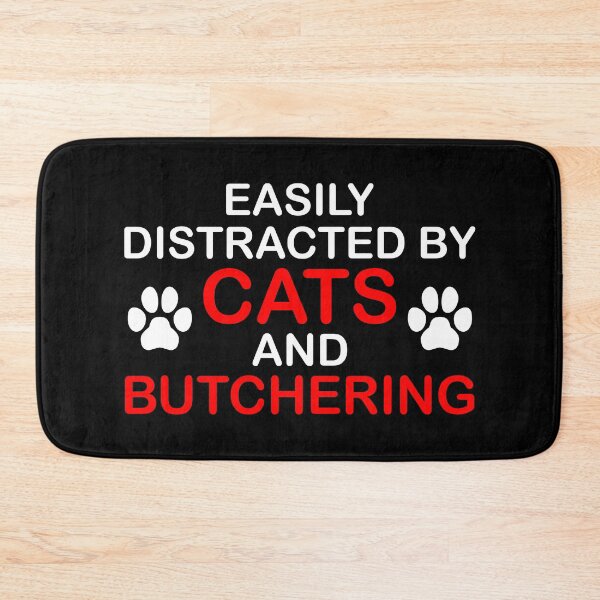 Item preview, Butchery Butcher Cat Lover  designed and sold by NestaReign.