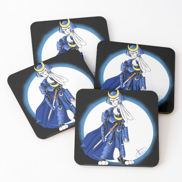 Item preview, Lady samurai swordswoman rabbit  designed and sold by Pittstop.