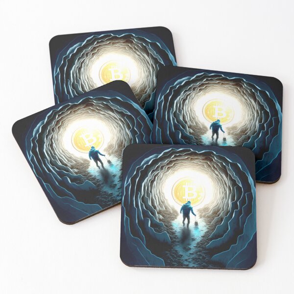 Item preview, Light At The End Of The Tunnel Is Bitcoin designed and sold by CryptoBeings.