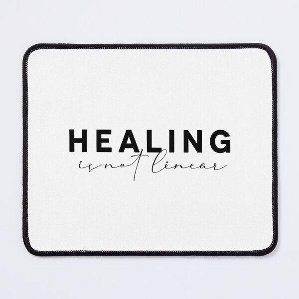 Item preview, Healing Is Not Linear! Black and White designed and sold by anchicabr.