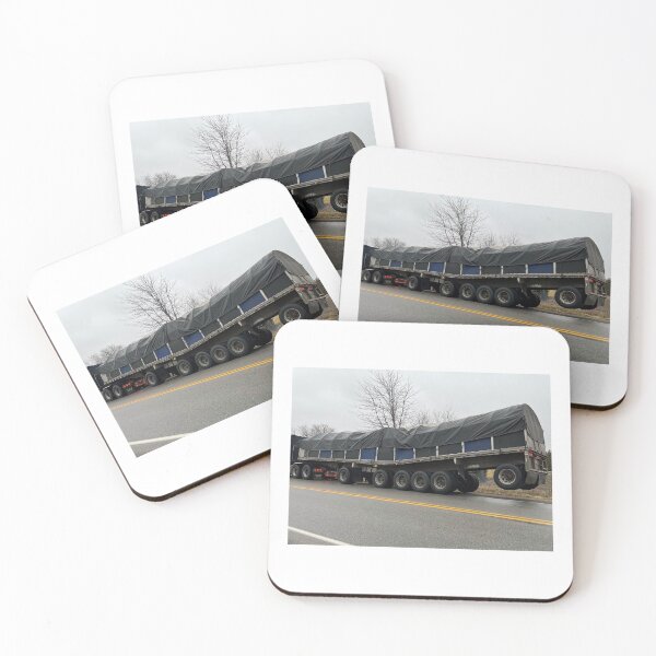 Item preview, Tractor trailer with bent trailer from being overloaded  designed and sold by Realpaulstewart.
