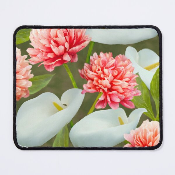 Item preview, Peony Calla Seamless  Pattern Design  designed and sold by Tina Veenstra.