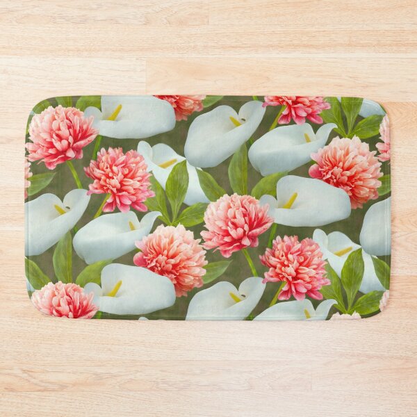 Item preview, Peony Calla Seamless  Pattern Design  designed and sold by Tina Veenstra.