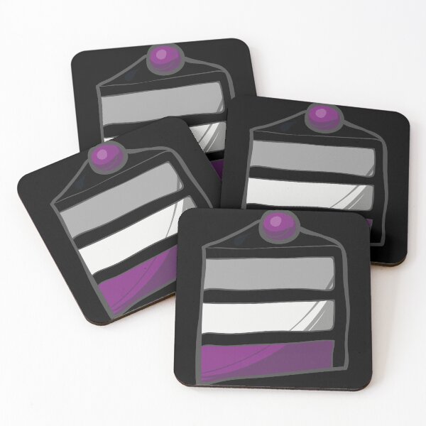 Item preview, Asexual Cake Proud Asexuality Ace Pride Flag Subtle Queer designed and sold by Queer Pride Shop.