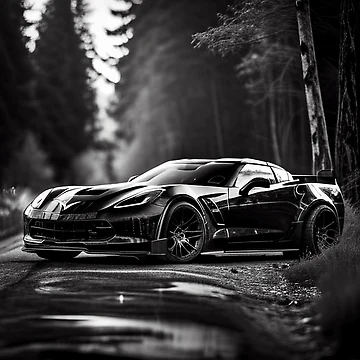 Artwork thumbnail, C7 Corvette Realistic Rendition by RuthlessCustoms