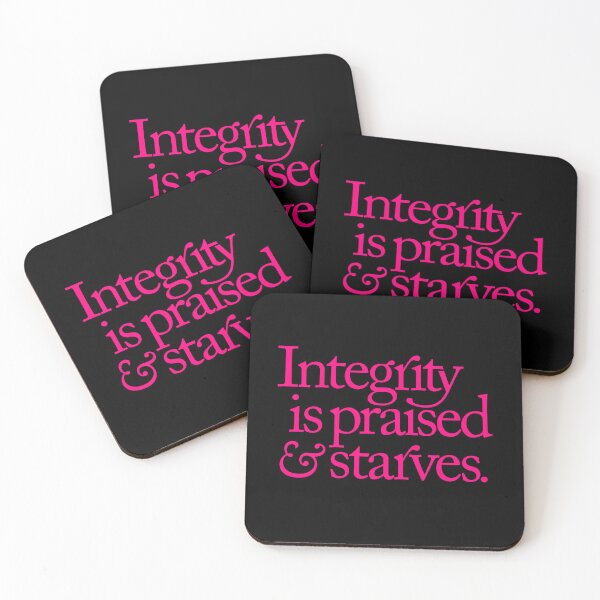 Item preview, Integrity is praised and starves. v.2 designed and sold by x1brett.