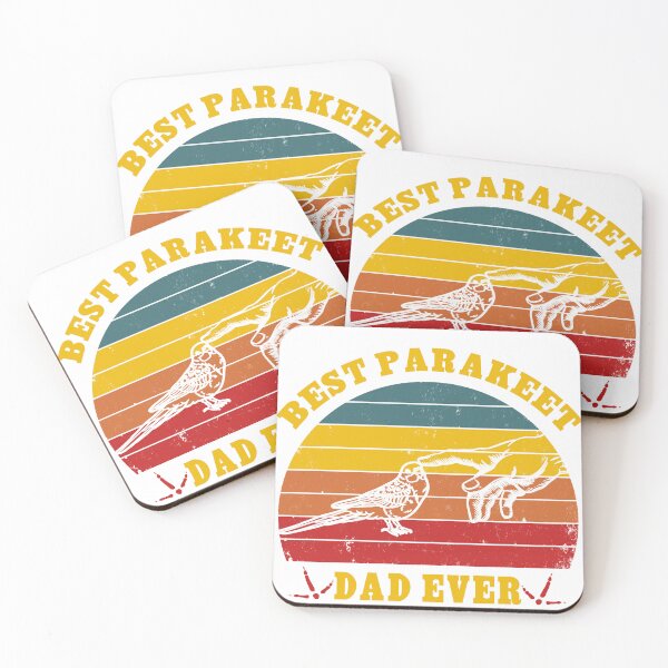 Item preview, Best Parakeet Dad Ever, cool design for dad who love Parakeet  designed and sold by Sun Rise.