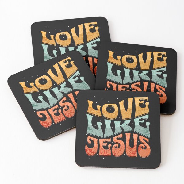 Item preview, Love Like Jesus Faith Inspired T-Shirt Design designed and sold by ShutEyeShirts.