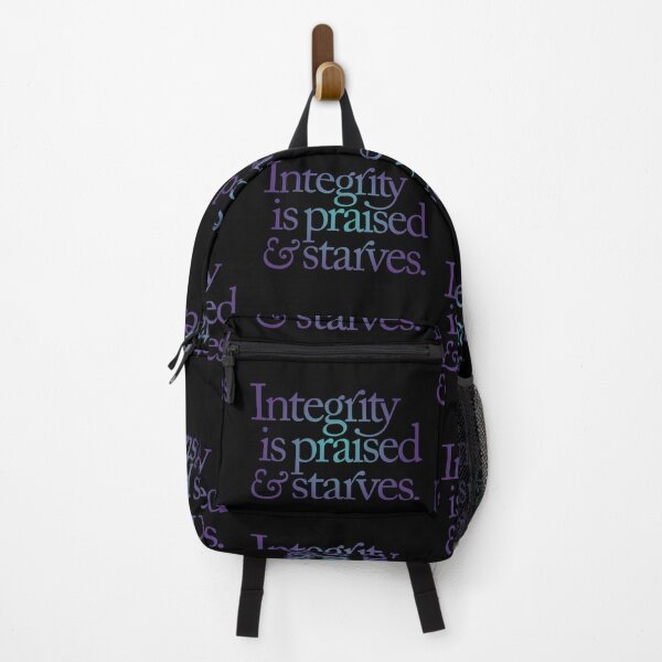 Item preview, Integrity is praised and starves. v.3 designed and sold by x1brett.